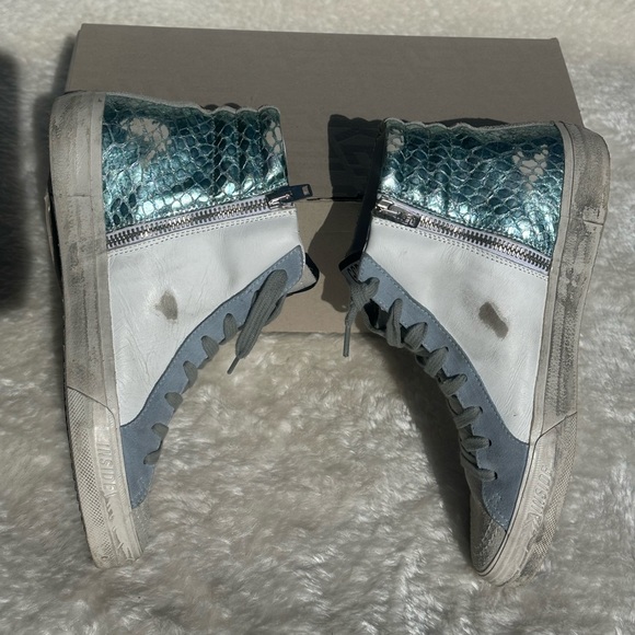 GGDB teal croc slides - Picture 5 of 16